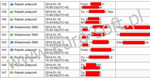 odczyt skasowanych SMS Warszawa