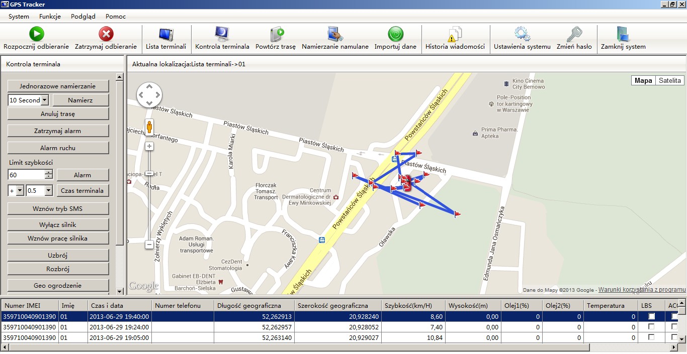 wykrywanie GPS Warszawa, wykrywanie GPS wykrywanie GPS Warszawa