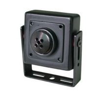Kamera CCD w metalowej obudowie, obiektyw ukryty w atrapie guzika