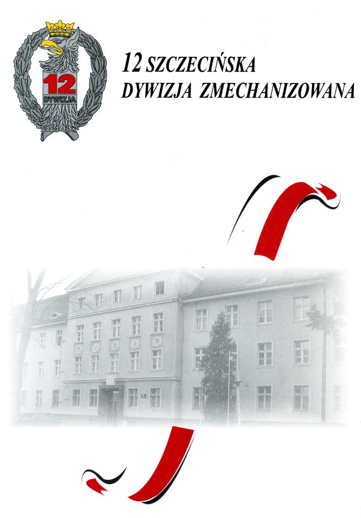 Papier firmowy Dowództwa 12 Szczecińskiej Dywizji Zmechanizowanej