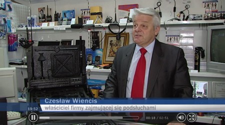TVP Info: W bucie, długopisie, zapalniczce – podsłuchiwanie wcale nie takie trudne